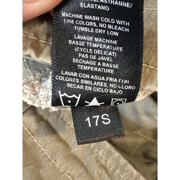 Kuhl Vintage Patina Dye Mens 32 Cargo Shorts Cotton Nylon Khaki Hiking Outdoor - Picture 9 of 10